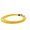 Jumper de Fibra Óptica Monomodo (OS2), XGLO, Riser, LC/UPC-LC/UPC Duplex, OFNR, Color Amarillo, 7 Metros Jumper de Fibra Óptica Monomodo (OS2), XGLO, Riser, LC/UPC-LC/UPC Duplex, OFNR, Color Amarillo, 7 Metros