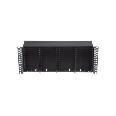 Panel de Distribución de Fibra Óptica, Acepta 12 Cassettes HD Flex™ y 144 Fibras por UR, 4UR