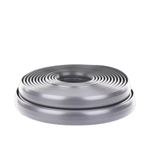 Canaleta flexible color gris de PVC auto extinguible tramo de 2.5m (9300-01253)