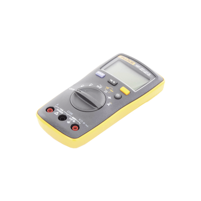 Multímetro Digital de Tamaño Compacto, Para Medición de Corriente y Tensión, Uso con Voltaje Máximo de 600 V, Pantalla LED Retroiluminada