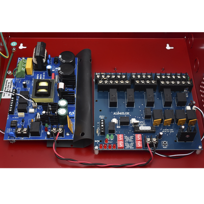 Fuente De Alimentación Remota Extensora De NACs, 12/24Vcd, 8A, 4 Circuitos (0500-02360), Listada UL, Aprobada FM Fuente De Alimentación Remota Extensora De NACs, 12/24Vcd, 8A, 4 Circuitos (0500-02360), Listada UL, Aprobada FM