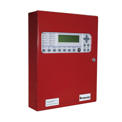 Panel De Detección De Incendio, Direccionable, 1 Lazo SLC, 127 puntos/bases sonoras por lazo, En Español, No Dialer, No Tarjeta Red, No Expandible, Color Rojo, Estandar, 120V, Serie FireNET Plus® (0100-16262)