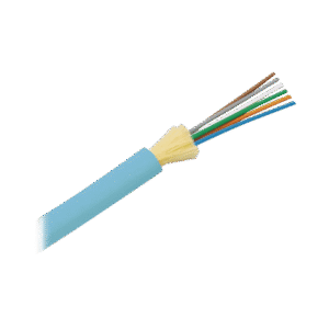 Cable de Fibra Óptica de 6 hilos, Multimodo OM3 50/125 Optimizada, Interior, Tight Buffer 900um, No Conductiva (Dieléctrica), OFNR (Riser), Precio Por Metro