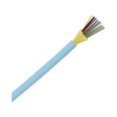 Cable de Fibra Óptica de 12 hilos, Multimodo OM3 50/125 Optimizada, Interior, Tight Buffer 900um, No Conductiva (Dieléctrica), OFNR (Riser), Precio Por Metro Cable de Fibra Óptica de 12 hilos, Multimodo OM3 50/125 Optimizada, Interior, Tight Buffer 900um, No Conductiva (Dieléctrica), OFNR (Riser), Precio Por Metro