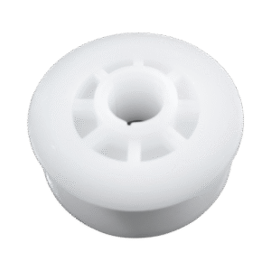 Rueda / Final de recorrido / Riel tipo T.