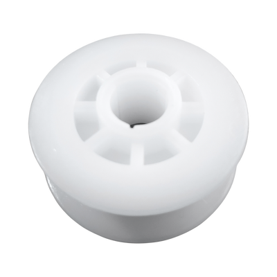 Rueda / Final de recorrido / Riel tipo T. Rueda / Final de recorrido / Riel tipo T.