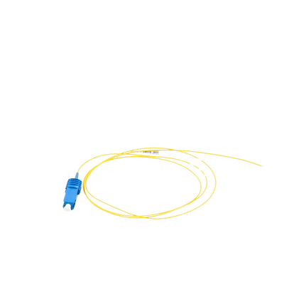 Pigtail de Fibra Óptica SC/UPC Simplex, Monomodo OS1/OS2 XGLO, OFNR, Color Amarillo, 1 Metro Pigtail de Fibra Óptica SC/UPC Simplex, Monomodo OS1/OS2 XGLO, OFNR, Color Amarillo, 1 Metro