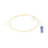 Pigtail de Fibra Óptica SC/UPC Simplex, Monomodo OS1/OS2 XGLO, OFNR, Color Amarillo, 1 Metro Pigtail de Fibra Óptica SC/UPC Simplex, Monomodo OS1/OS2 XGLO, OFNR, Color Amarillo, 1 Metro