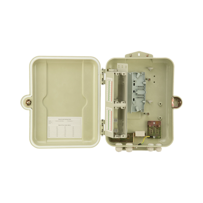 Gabinete Pasivo de Fibra Óptica, Acepta Dos Placas FPONEAP12, Protección IP55, Montaje en Poste o Pared
