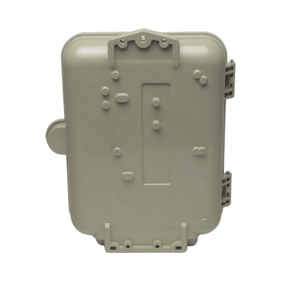 Gabinete Pasivo de Fibra Óptica, Acepta Dos Placas FPONEAP12, Protección IP55, Montaje en Poste o Pared