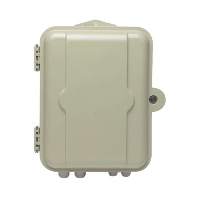 Gabinete Pasivo de Fibra Óptica, Acepta Dos Placas FPONEAP12, Protección IP55, Montaje en Poste o Pared