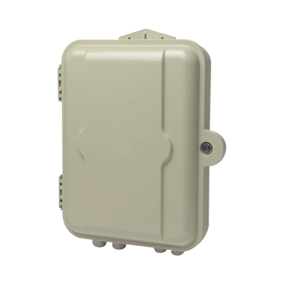 Gabinete Pasivo de Fibra Óptica, Acepta Dos Placas FPONEAP12, Protección IP55, Montaje en Poste o Pared