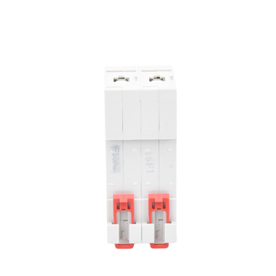 Protección Térmica/ Interruptor 2P, 16A, Corriente Directa 800 Vcc para Aplicación Fotovoltaica Montaje Riel DIN