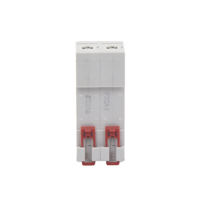Protección Térmica/ Interruptor 2P, 32A, Corriente Directa 800 Vcc para Aplicación Fotovoltaica Montaje Riel DIN