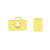 Accesorio de Salida a Tubo De 1.5 in (38 mm), Para Canaletas FiberRunner 4X4, 6X4, o 12X4, Color Amarillo