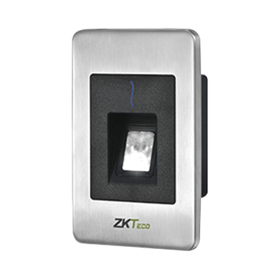 Lector de huella y tarjeta de proximidad esclavo RS-485 para exterior Lector de huella y tarjeta de proximidad esclavo RS-485 para exterior