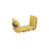 Union Recta "Cople", Para Canaleta FiberRunner™ 6X4, Color Amarillo Union Recta "Cople", Para Canaleta FiberRunner™ 6X4, Color Amarillo