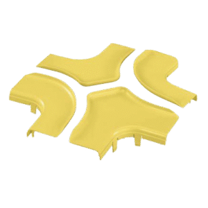 Tapa Para Accesorio de 4 Vías Horizontal FRFWC6X4LYL, Para Canaletas FiberRunner™ 6X4, Color Amarillo Tapa Para Accesorio de 4 Vías Horizontal FRFWC6X4LYL, Para Canaletas FiberRunner™ 6X4, Color Amarillo