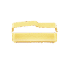 Bajada Vertical Interior de 45º con Tapa, Para uso con Canaletas 12X4 FiberRunner™, Color Amarillo