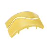 Tapa de Bajada Vertical Exterior de 90º, Para uso con Canaletas 6X4 FiberRunner™, Color Amarillo
