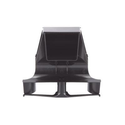 Bajada Para Canaleta FiberRunner™, Uso con Medidas 4x4, 6X4, 12X4, o 24X12, Con Reducción a 4X4, Color Negro Bajada Para Canaleta FiberRunner™, Uso con Medidas 4x4, 6X4, 12X4, o 24X12, Con Reducción a 4X4, Color Negro