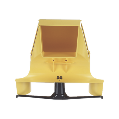 Bajada Para Canaleta FiberRunner™, Uso con Medidas 4x4, 6X4, 12X4, o 24X12, Con Reducción a 4X4, Color Amarillo Bajada Para Canaleta FiberRunner™, Uso con Medidas 4x4, 6X4, 12X4, o 24X12, Con Reducción a 4X4, Color Amarillo