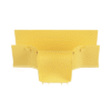 Accesorio en T Horizontal, Con Ángulos a 90º, Para Canaletas FiberRunner™ 4X4, Color Amarillo