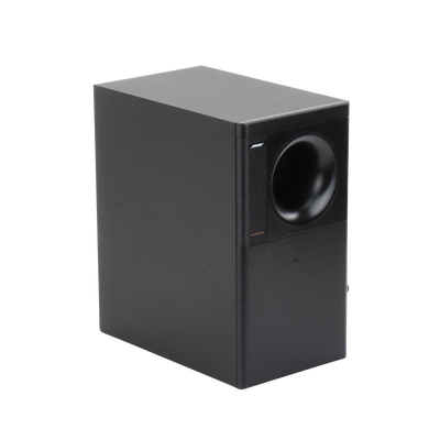 Subwoofer de Montaje en Superficie I Acoustimass Serie I | 5.25in | 6 Ohms | 70/100V | Negro
