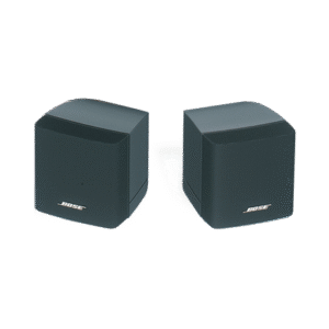 Par de altavoces FreeSpace 3 Surface-Mount Satellites 5ohms/70/100V Negro