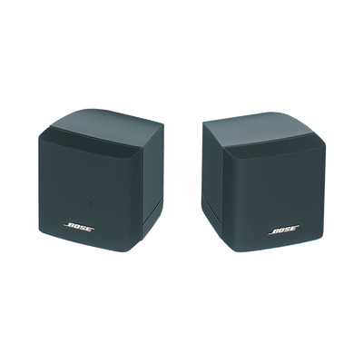Par de altavoces FreeSpace 3 Surface-Mount Satellites 5ohms/70/100V Negro