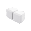 Par de altavoces FreeSpace 3 Surface-Mount Satellites 5ohms/70/100V Blanco