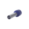 Ferrule Aislado Para Cables 14 AWG, PIN de 12 mm de Longitud, Mango Color Azul, Paquete de 500pz