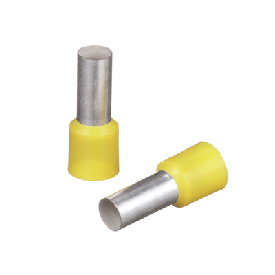 Ferrule Aislado Para Cables 4 AWG, PIN de 16 mm de Longitud, Mango Color Amarillo, Paquete de 50pz Ferrule Aislado Para Cables 4 AWG, PIN de 16 mm de Longitud, Mango Color Amarillo, Paquete de 50pz