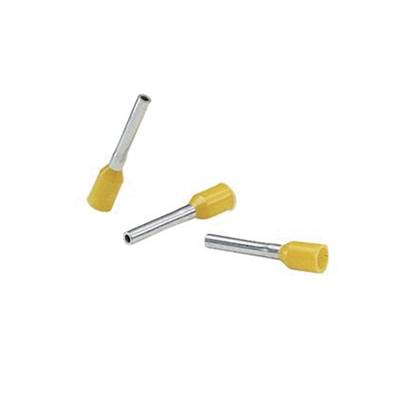 Ferrule Aislado Para Cables 4 AWG, PIN de 16 mm de Longitud, Mango Color Amarillo, Paquete de 50pz Ferrule Aislado Para Cables 4 AWG, PIN de 16 mm de Longitud, Mango Color Amarillo, Paquete de 50pz