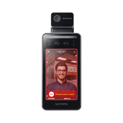 Face station F2, Lector Facial / Notificación por Temperatura / RFID(125kHz EM & 13.56 Mhz MIFARE) compatible con SEOS y con BioStar2 Face station F2, Lector Facial / Notificación por Temperatura / RFID(125kHz EM & 13.56 Mhz MIFARE) compatible con SEOS y con BioStar2