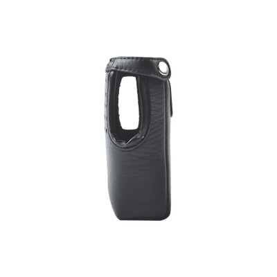 Funda Reforzada de Piel con Resistentes Correas y Fácil Acceso para IC-F3003/4003. Funda Reforzada de Piel con Resistentes Correas y Fácil Acceso para IC-F3003/4003.