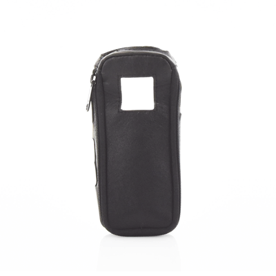 Funda de Piel Reforzada, con Frente Transparente para Serie Satelital IC-SAT100. Funda de Piel Reforzada, con Frente Transparente para Serie Satelital IC-SAT100.