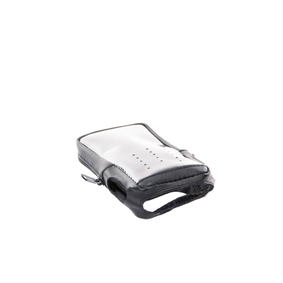 Funda de Piel Reforzada, Versión 2 de Fácil Acceso y Cubierta Frontal de Plástico Transparente para los Radios TK-2000KV2, TK-3000KV2 Funda de Piel Reforzada, Versión 2 de Fácil Acceso y Cubierta Frontal de Plástico Transparente para los Radios TK-2000KV2, TK-3000KV2