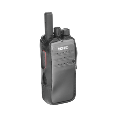 Funda Reforzada de Piel para Radios TX-R50A. Funda Reforzada de Piel para Radios TX-R50A.
