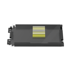 Charola de Empalme para Fibra Óptica, Para Protección de 6 Empalmes de Fusión o Mecánicos, Compatible con los Paneles FWME2