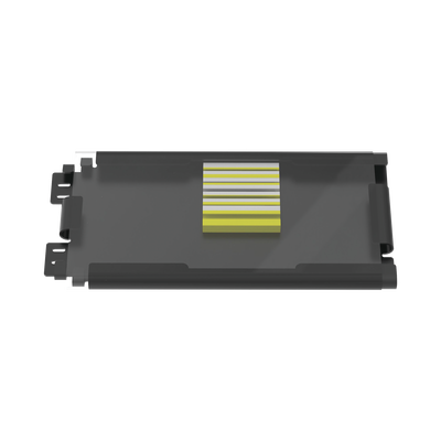 Charola de Empalme para Fibra Óptica, Para Protección de 6 Empalmes de Fusión o Mecánicos, Compatible con los Paneles FWME2 Charola de Empalme para Fibra Óptica, Para Protección de 6 Empalmes de Fusión o Mecánicos, Compatible con los Paneles FWME2