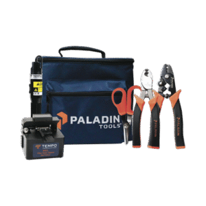 Kit de Herramientas para Terminación de conectores de Fibra Óptica Prepulidos con cleaver de 2 pasos