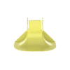 Accesorio Para Control de Radio de Curvatura, Para Bajadas de Cable con Canaletas FiberRunner 2x2, Color Amarillo