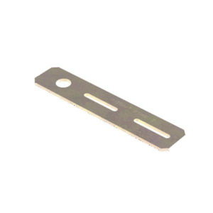 Soporte de Montaje a Techo, para Canaletas FiberRunner 2X2 o 4X4, Uso con Varilla Roscada de 1/2", Color Negro