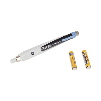 Localizador Visual de Fallos (VFL), Con Adaptador de 2.5 mm para Conectores SC, ST y FC, para Probar Conectores y Continuidad en Fibra Óptica