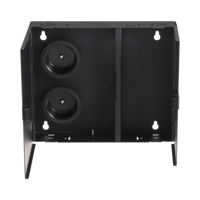 Caja de Conexión de Fibra Óptica, Para Montaje en Pared, Acepta 2 Placas FAP o FMP, Hasta 48 Fibras, Color Negro Caja de Conexión de Fibra Óptica, Para Montaje en Pared, Acepta 2 Placas FAP o FMP, Hasta 48 Fibras, Color Negro