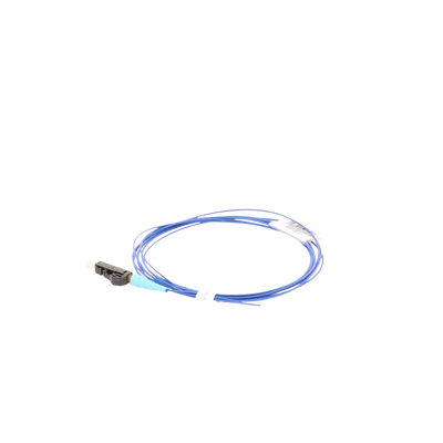 Pigtail de Fibra Óptica LC Simplex, Multimodo OM3 50/125, 900um, Color Aqua, 2 Metros