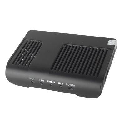 Adaptador de Teléfono Analógico (ATA) con 1 puerto FXS y 1 puerto FXO de Supervivencia (Cuando No Hay Red VoIP)