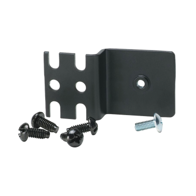 Soporte Para Canaleta Fiber-Duct™ 2x2 o 4x4, Para Instalación en Rieles de Rack de 2 o 4 Postes, Color Negro Soporte Para Canaleta Fiber-Duct™ 2x2 o 4x4, Para Instalación en Rieles de Rack de 2 o 4 Postes, Color Negro