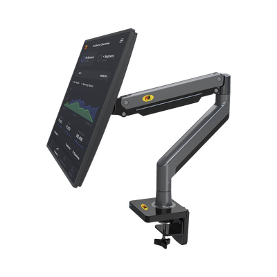 Montaje de Escritorio Articulado para Monitores de 22-40" / Soporta hasta 15 kg / Vesa 75 x 75 / 100 x 100 / Acero / Giro: 360°
